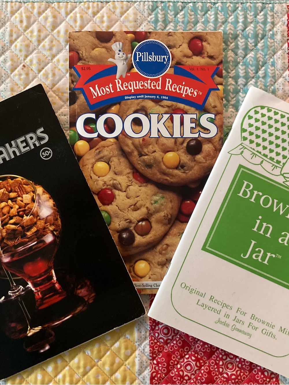 Pillsbury Most Requested Recipes Cookies Chex The Partymakers & Brownies